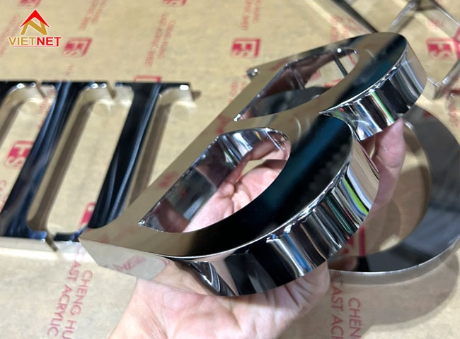  Gia công chữ inox trắng đẹp, bền, giá tốt – Đặt ngay tại TP.HCM