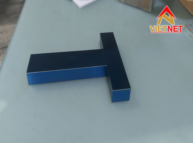Gia công chữ inox xanh dương giá rẻ, uy tín
