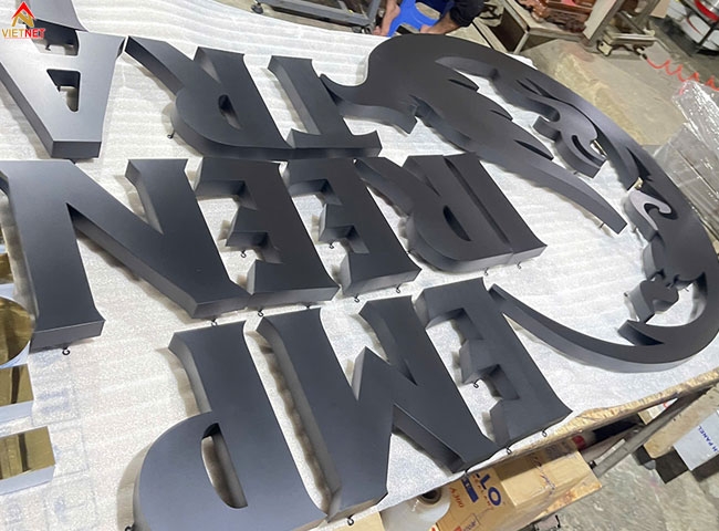 Gia công chữ inox thương hiệu Empire Entral